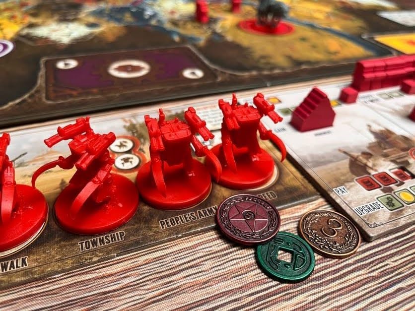 Stonemaier Games, Scythe: Metal Coins Upgrade Pack, Board Game, 1 to 5 Players, Ages 14+, 90 to 120