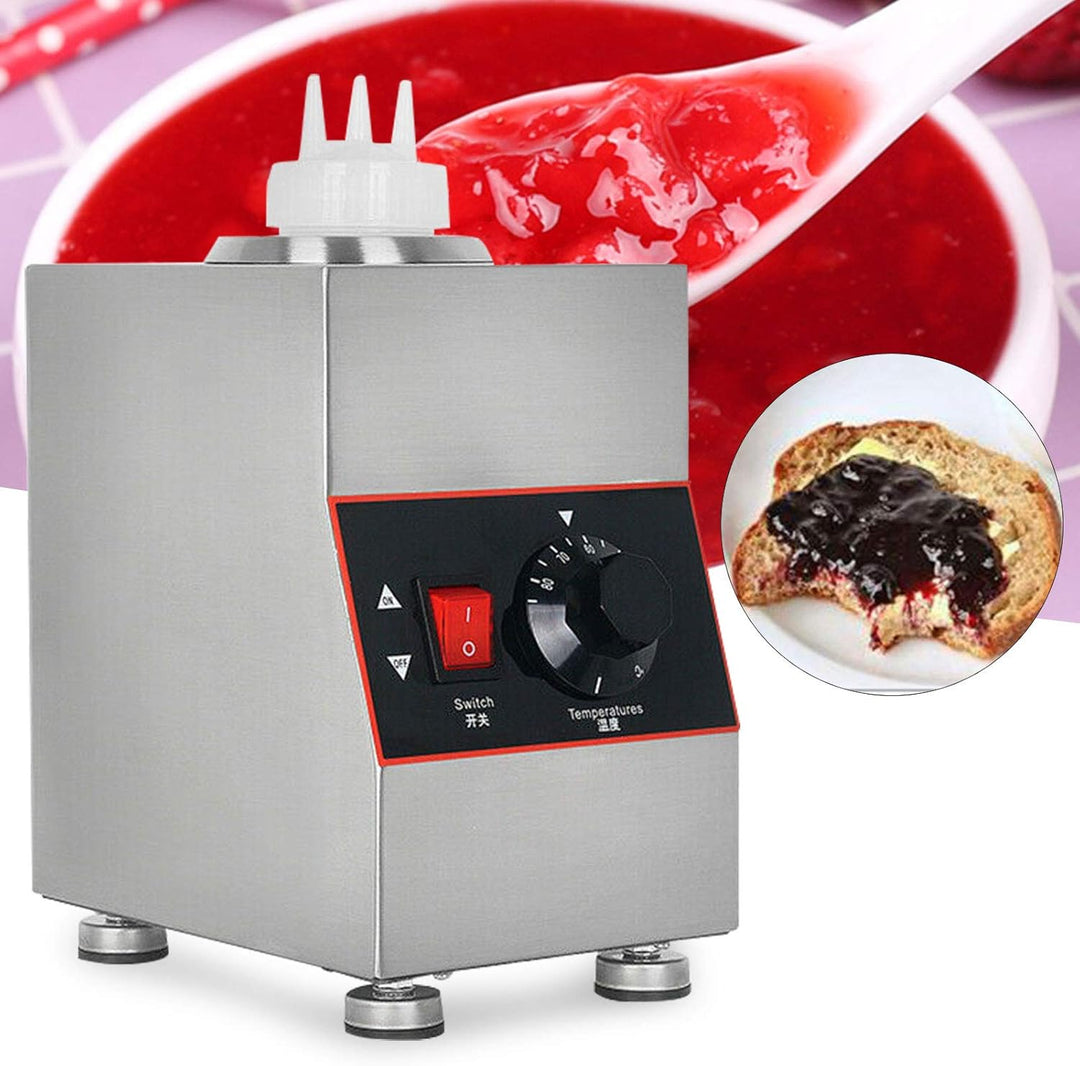 220V Saucenwärmer Edelstahl Elektrischer Saucenwärmer 30°C - 85°C Kommerzieller Käsesaucenwärmer mit