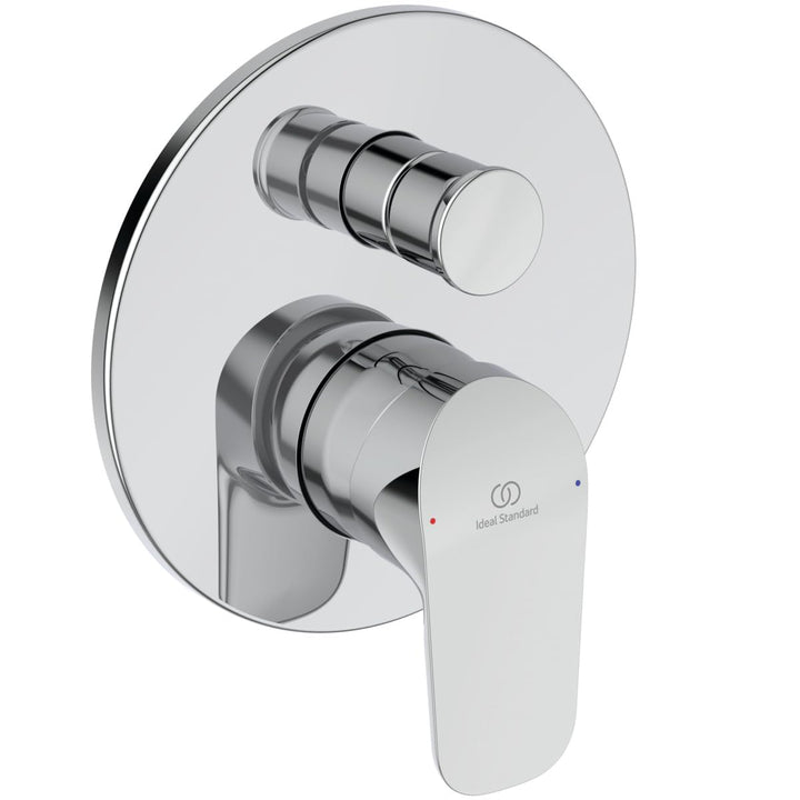 Ideal Standard - Ceraflex, Mischbatterie für Badewanne oder Dusche, Unterputz, Zwei-Wege, Aussenteil