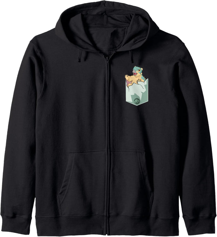 Jurassic World: Camp Cretaceous Bumpy Faux Pocket Kapuzenjacke