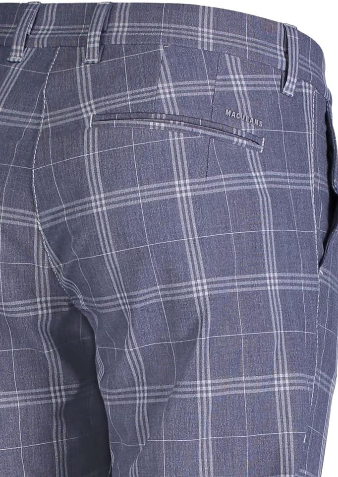 MAC Jeans Mac Herren Hose Lennox, Ceramica Bi-Stretch 0704l634400 Blau 32-32