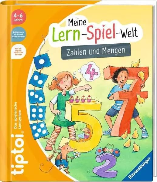Ravensburger tiptoi ® Buch ab 4 Jahre | Erste Zahlen - Mein Lern-Spiel-Abenteuer + ABC Buchstaben Le