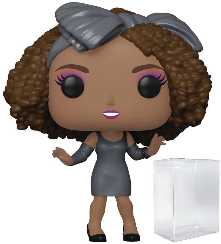 POP Icons: Whitney [Houston] – How Will I Know Funko Rocks Vinyl-Figur (gebündelt mit kompatibler Bo