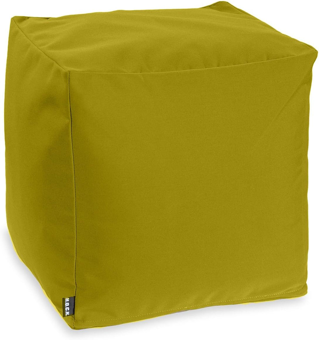 HOCK Bean Cube 40x40x40cm Outdoor Classic Uni grün 40 x 40 x 40 cm Grün, 40 x 40 x 40 cm Grün