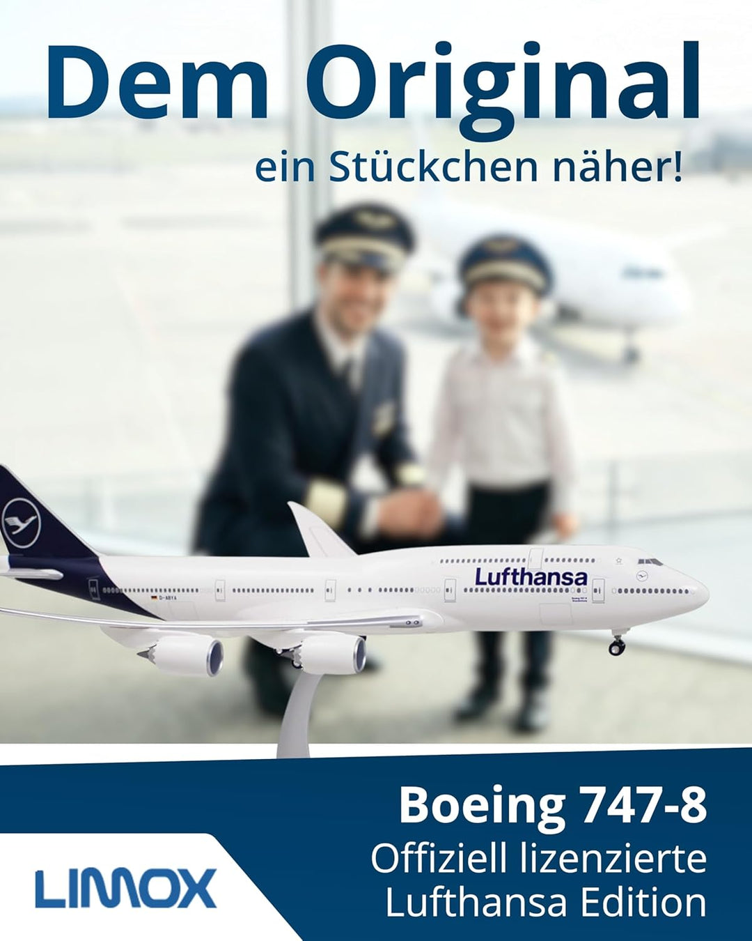 Limox Wings Lufthansa Boeing 747-8 Scale 1:200 | Neue Lufthansa LACKIERUNG |