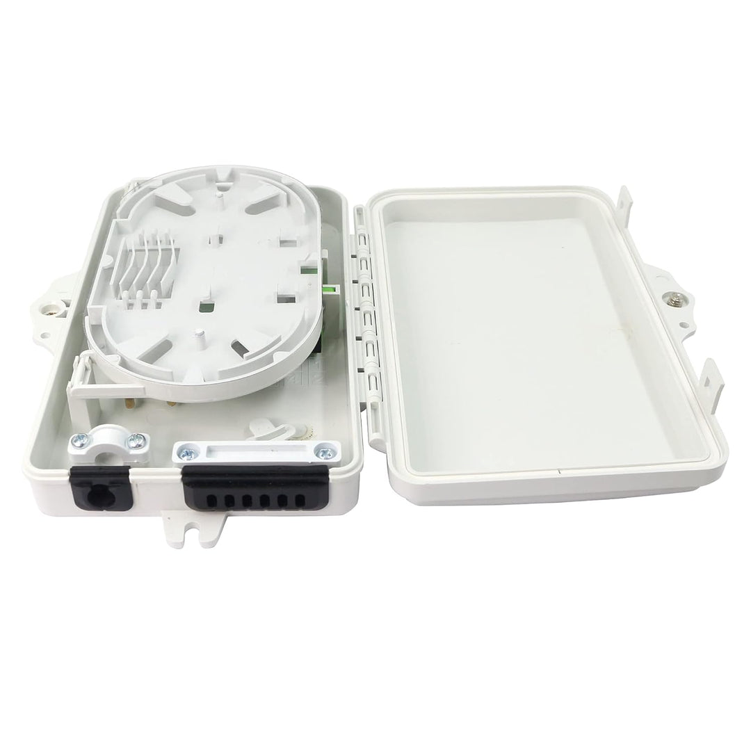 6-Core-FTTH Glasfaser Verteilerbox, 6-Port-Glasfaser-Verteilerbox-Splitterbox, für SC, FC, E2000-Ada