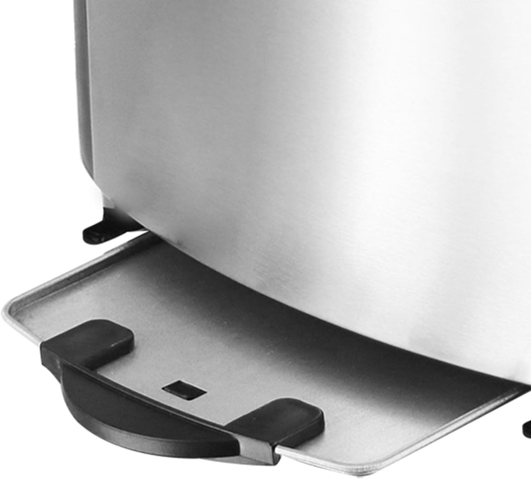 Emerio TO-108275.1 Toaster, Edelstahl, Schwarz