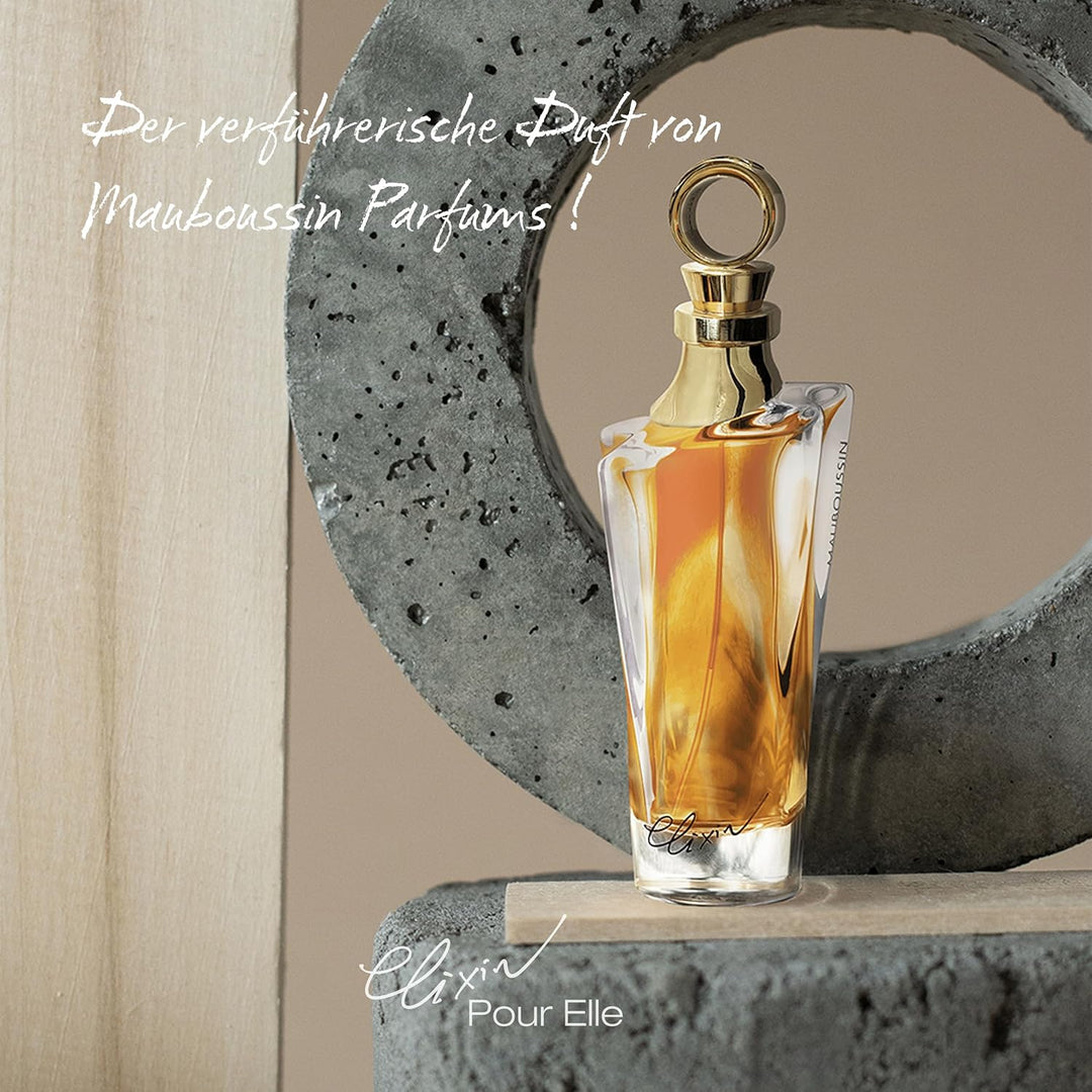 Mauboussin - Eau de Parfum Femme - Elixir Pour Elle - Orientalisch-blumiger & Köstlicher Duft - 100m