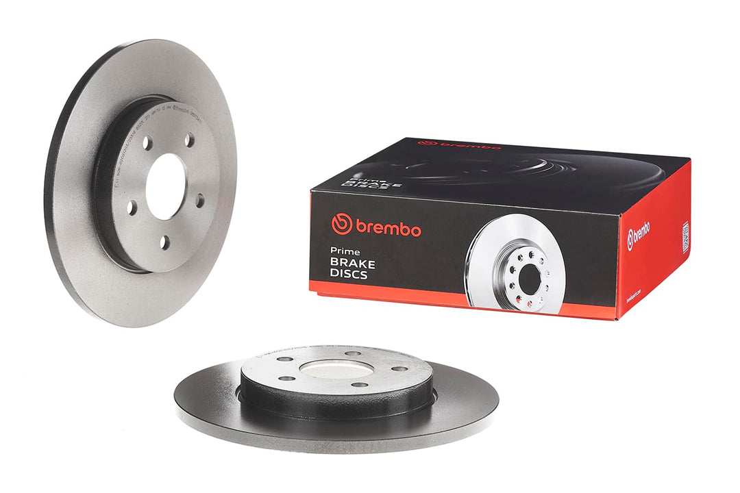 Brembo 08.9734.11 Hintere Bremsscheibe, Anzahl 2