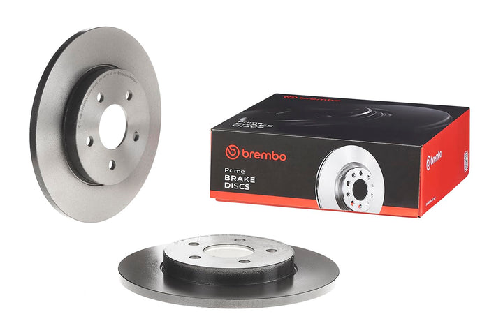 Brembo 08.9734.11 Hintere Bremsscheibe, Anzahl 2