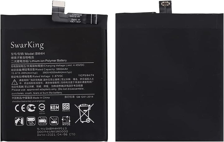 SwarKing Ersatz Akku Kompatibel mit mi 9 pro Mi 9Pro Mi9 Pro BM4H with Toolkit