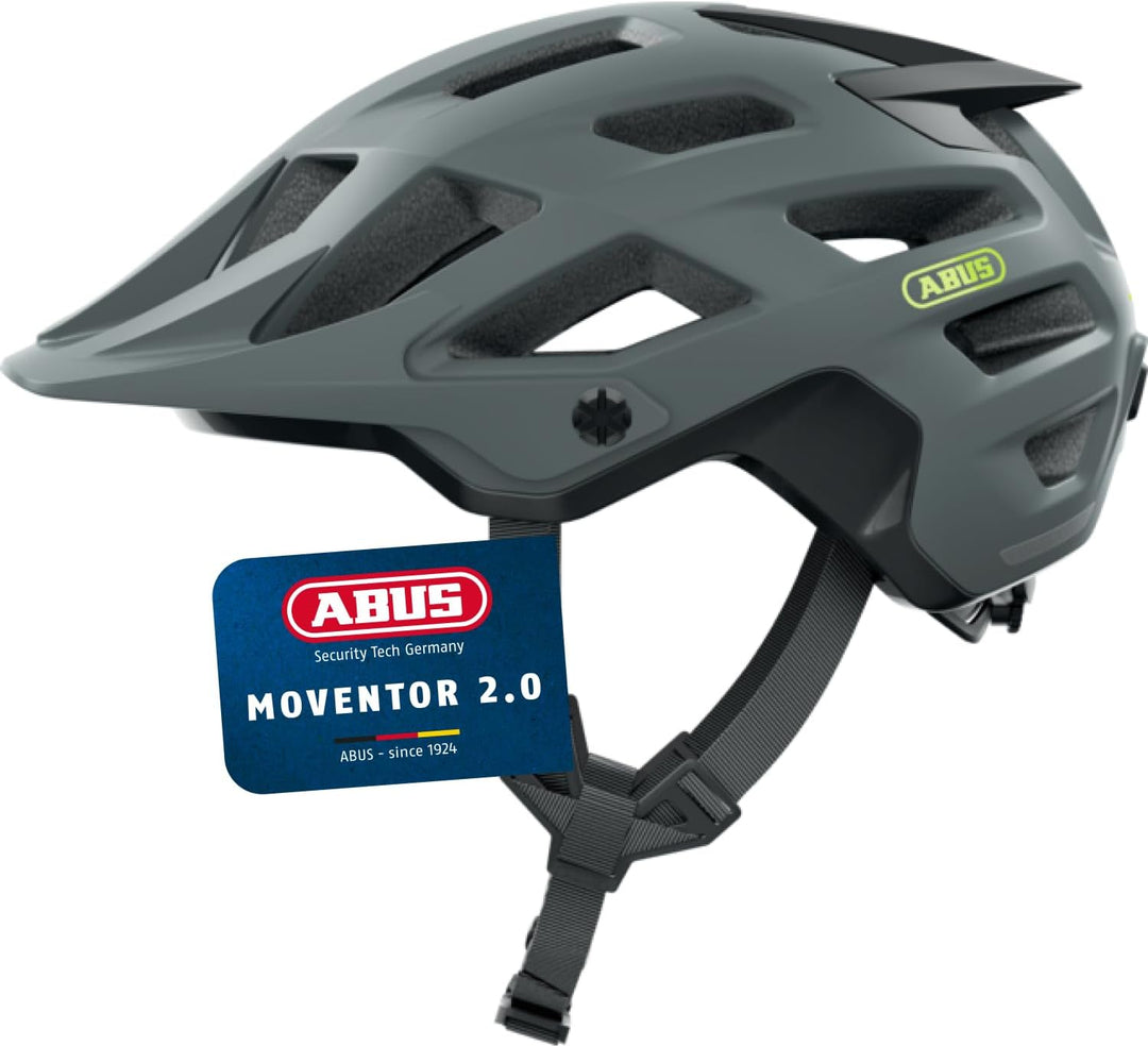 ABUS MTB-Helm Moventor 2.0 - komfortabler Fahrradhelm fürs Gelände - All-Mountain-Helm - für Damen u