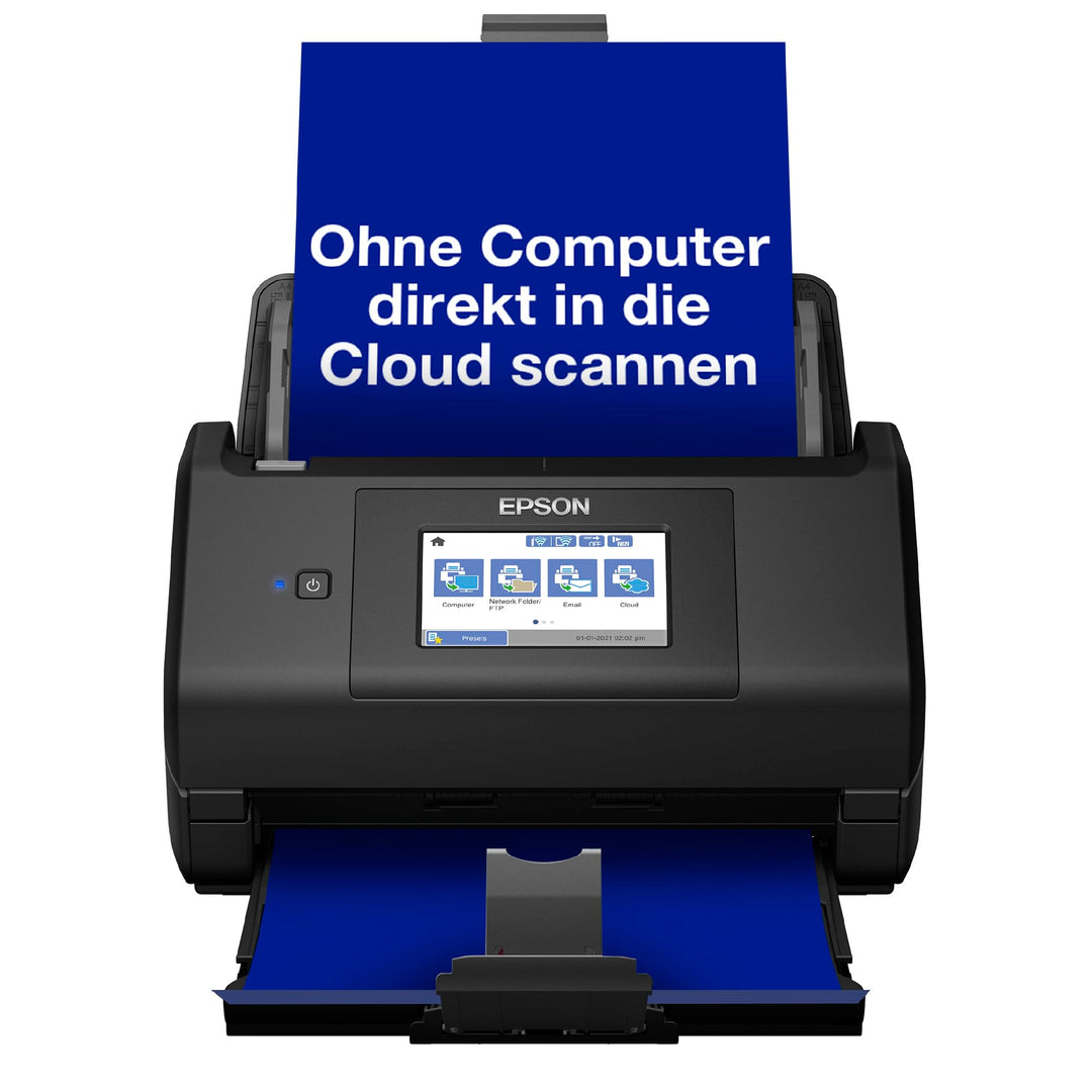 Epson WorkForce ES-580W Scanner, Dokumentenscanner (scannt ohne PC, 35 Seiten bzw. 70 Bildern pro Mi