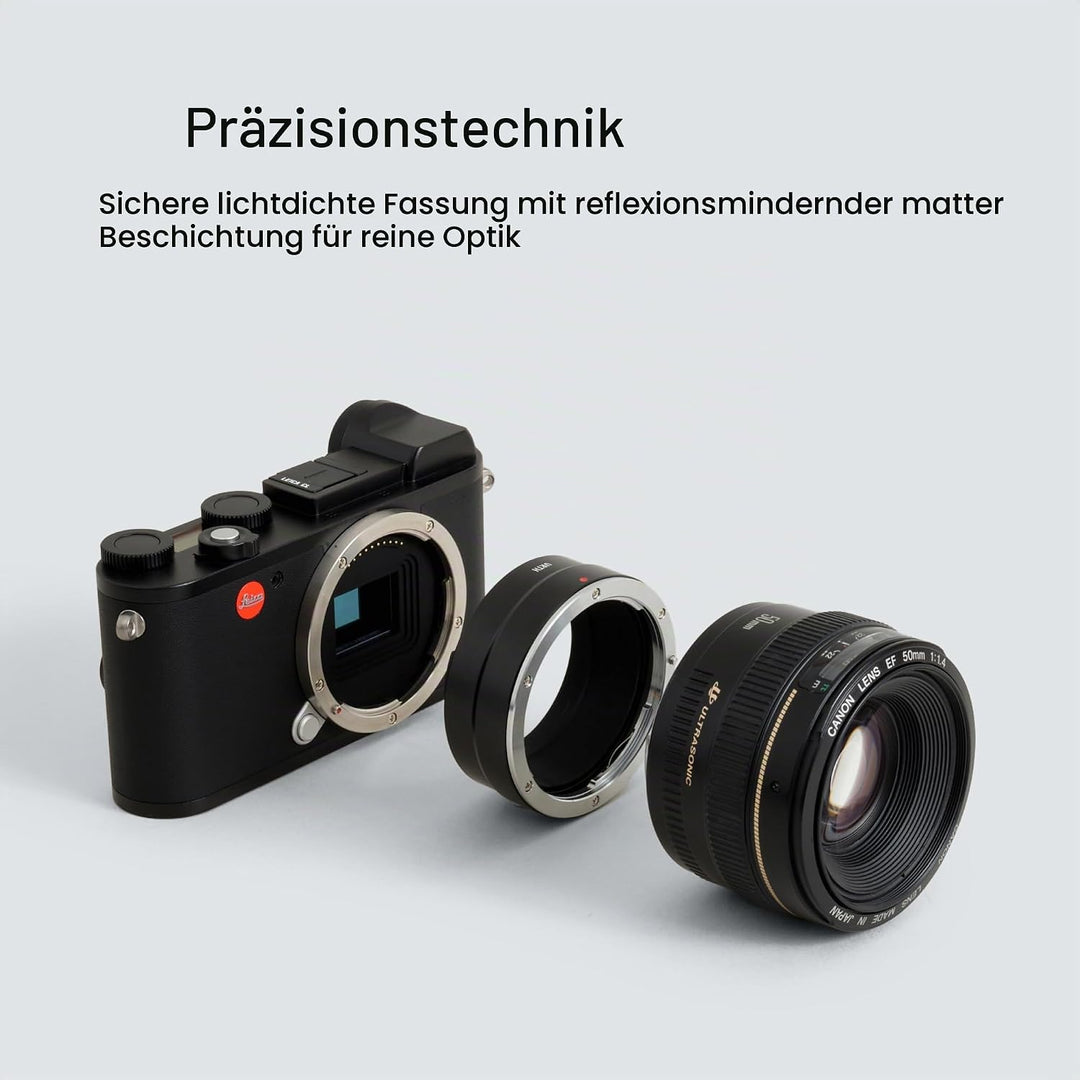Urth Objektivadapter: Kompatibel mit Canon EF &amp; EF-S Objektiv und Leica L Kameragehäuse Canon EF/EF-