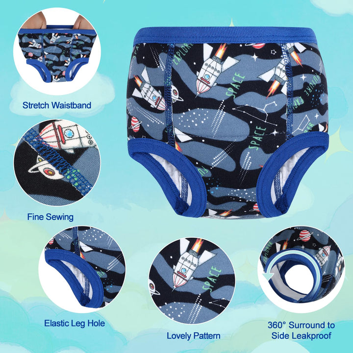 MOEMOE BABY Töpfchen Trainingshose, 10 Stück Baumwolle Töpfchen Trainingshose Kinder Trainer Töpfche