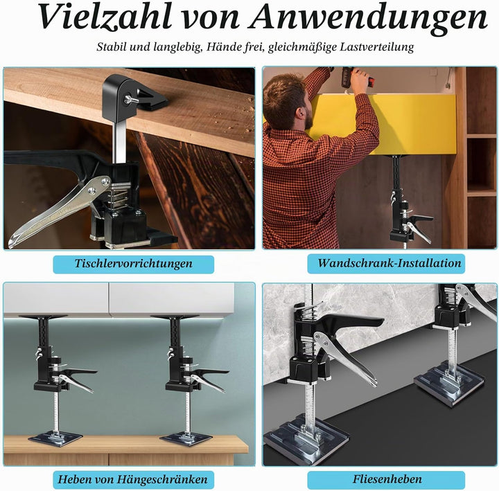 3 In 1 Multi Arbeitssparender Arm Heber, 2 Stück Arm Handwerkzeugheber Bis Zu 150 KG, Hebewerkzeug,