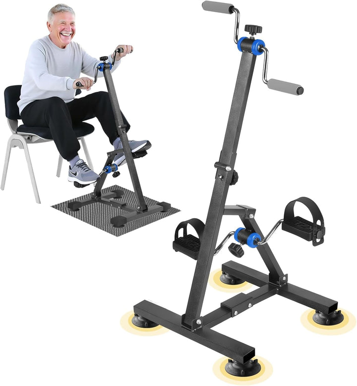 Faltbares Arm- und Bein-Ergometer für Senioren – Pedaltrainer für ältere Menschen, verstellbares Han