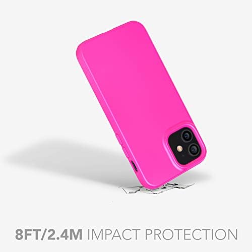 tech21 Evo Slim Case für Apple iPhone 12 Pro Max 5G mit 2,4m Fallschutz, Mystical Fuchsia iPhone 12
