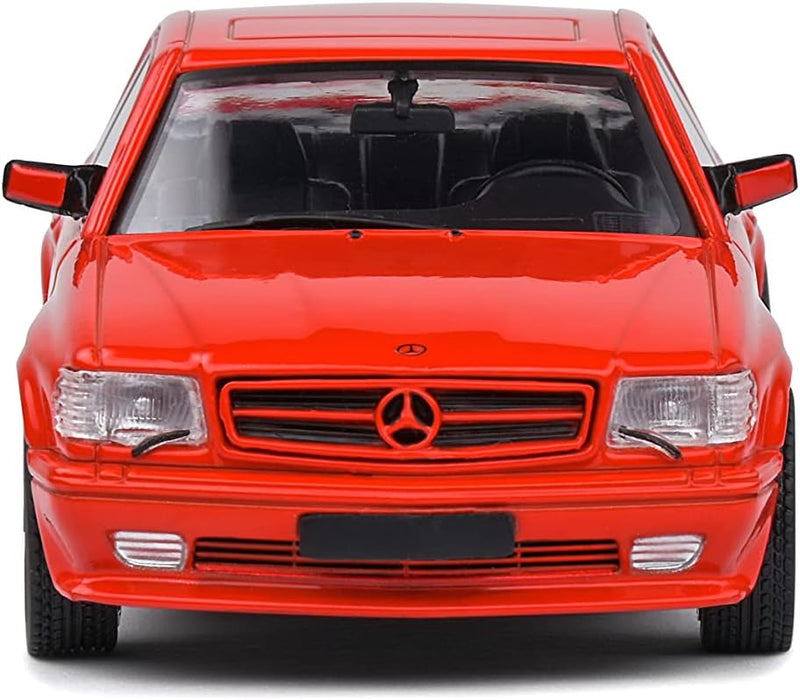 Mercedes Benz 560 SEC AMG rot, Rot