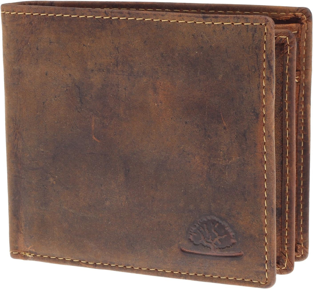 Greenburry Vintage Geldbörse Leder braun