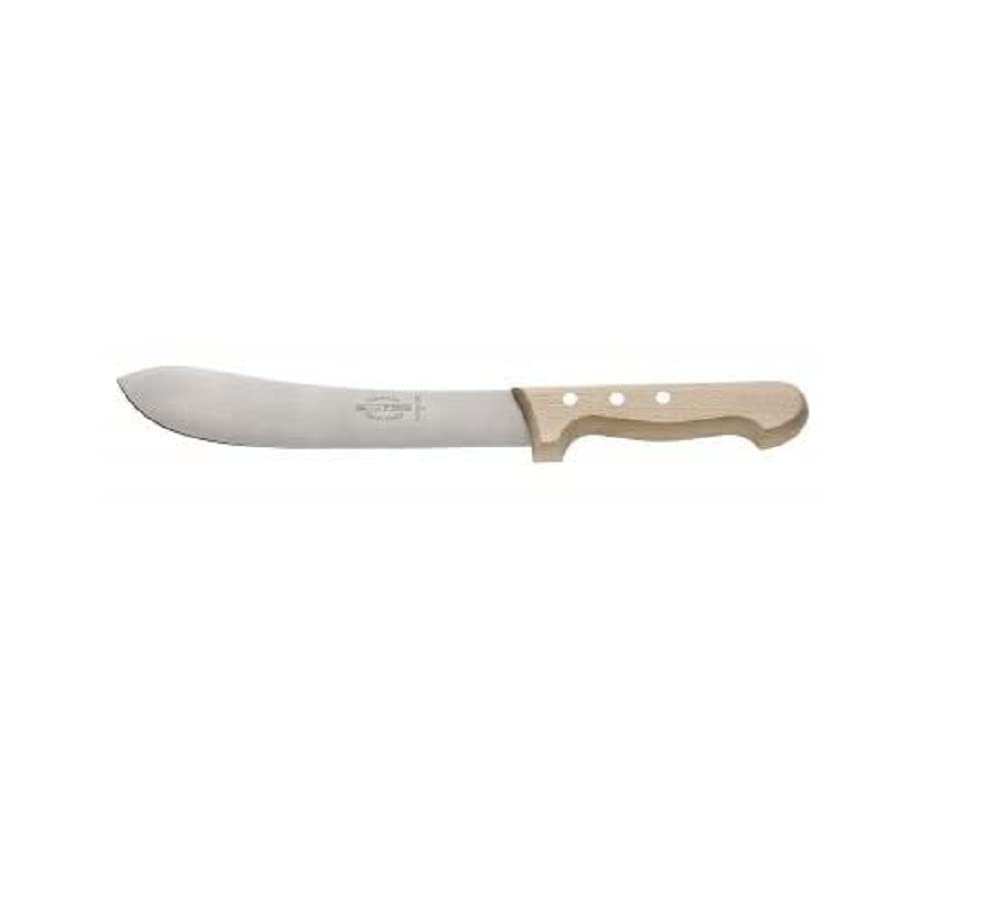 F.DICK Gummimesser (Klinge: 25cm; geschweifte Klinge; Holzgriff; Carbonstahl) 60388250