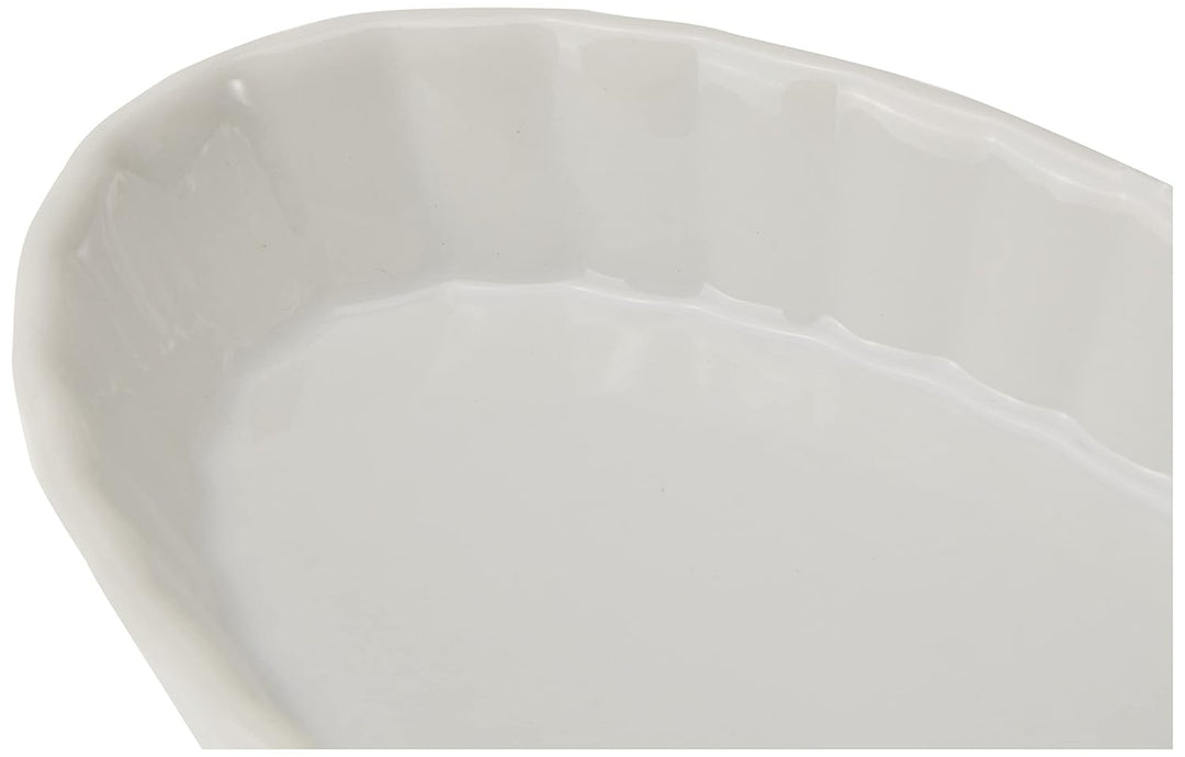 Küchenprofi Creme Brulee Schälchen, Weiss, Hartporzellan, 6er Set, Ofenform, 13 x 8 x 2,5 cm, Souffl