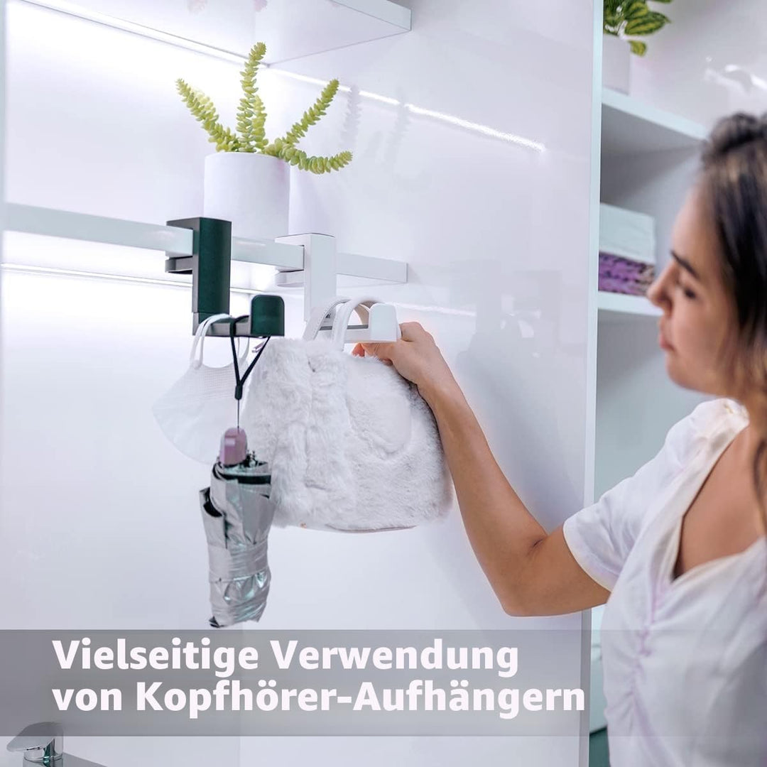 KIWIFOTOS Kopfhörer Ständer Kopfhörerhalter mit 360° drehbarem Headset Halterung Halter, Headphone S