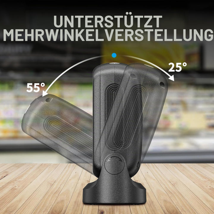 NetumScan Omnidirektionaler USB-Techniker für Supermärkte und Lager, kompatibel mit Windows/Mac/Linu