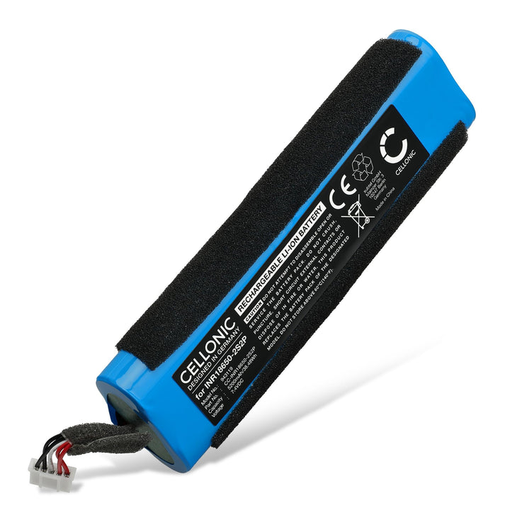 CELLONIC, Lautsprecherakku kompatibel mit Teufel Motiv GO Voice (5200mAh, 7.4V) Ersatzakku INR18650-