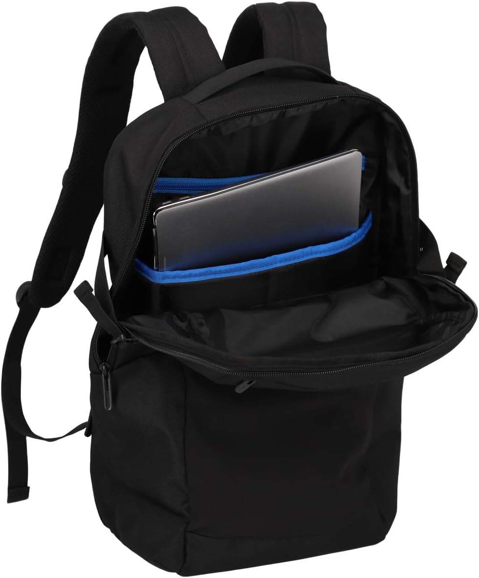Travelite Handgepäck Rucksack, Laptop Rucksack 15,6 Zoll, PATHWAY Allround, Tagesrucksack aus recyce
