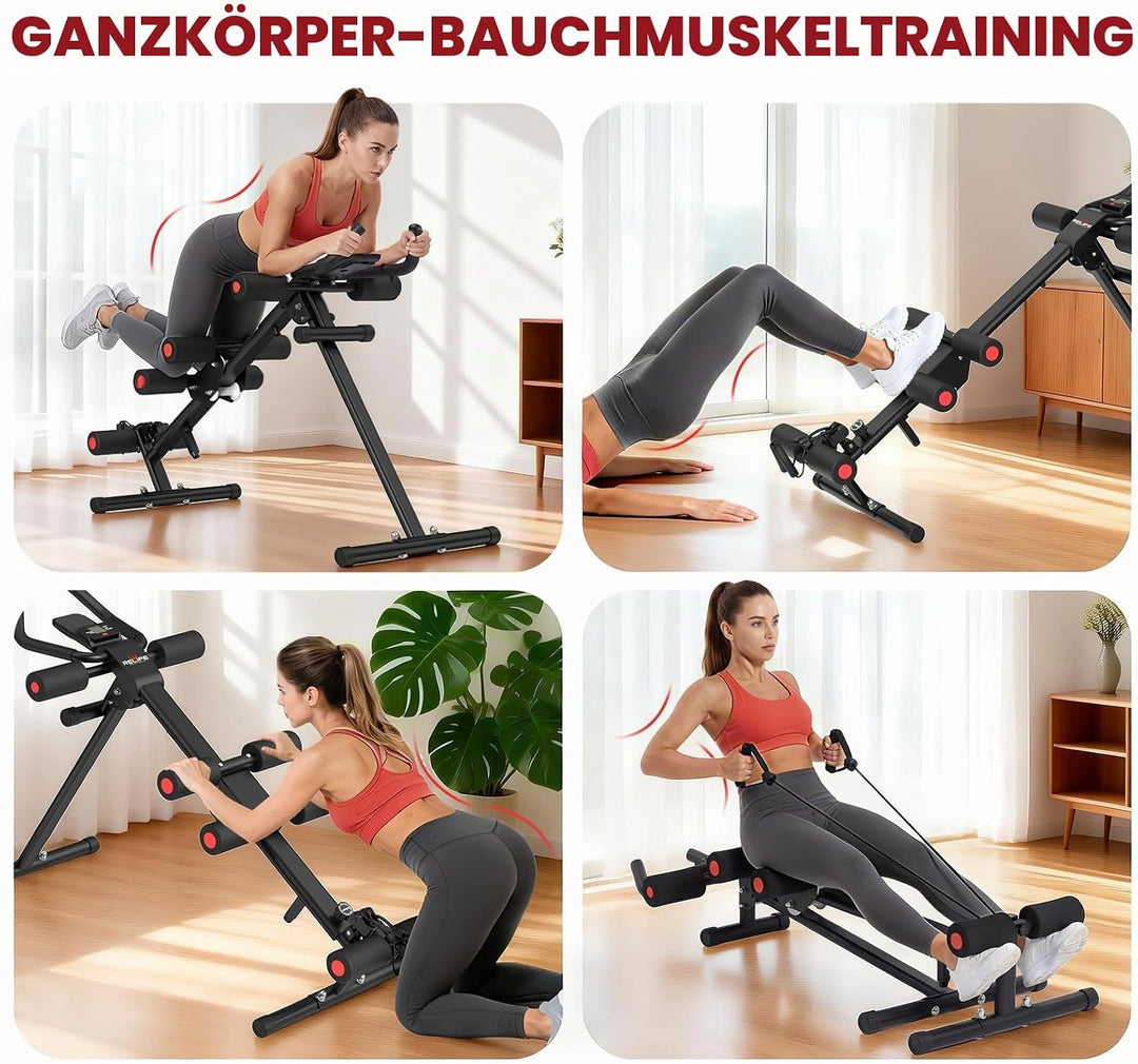 RELIFE REBUILD YOUR LIFE Bauchmuskel Trainer Bauch Trainingsgerät Bauchtrainer für Zuhause AB-Workou