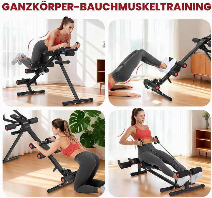 RELIFE REBUILD YOUR LIFE Bauchmuskel Trainer Bauch Trainingsgerät Bauchtrainer für Zuhause AB-Workou