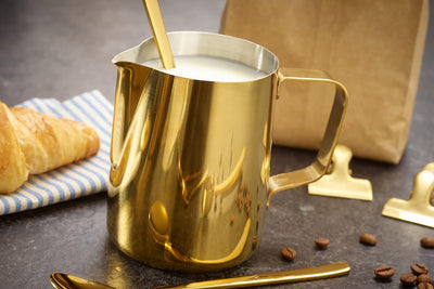 ECHTWERK Kaffeezubehör-Set, 23-tlg, Milchschaumkännchen 350 ml, Kakaostreuer, 4x Espresso-, 4x Cappu