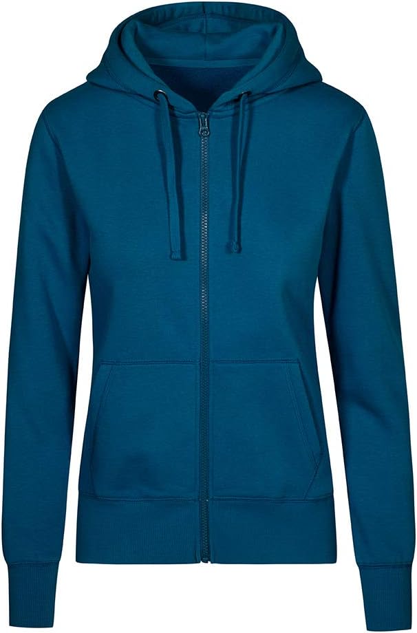 X.O Zip Hoodie Jacke Damen, Petrol, L