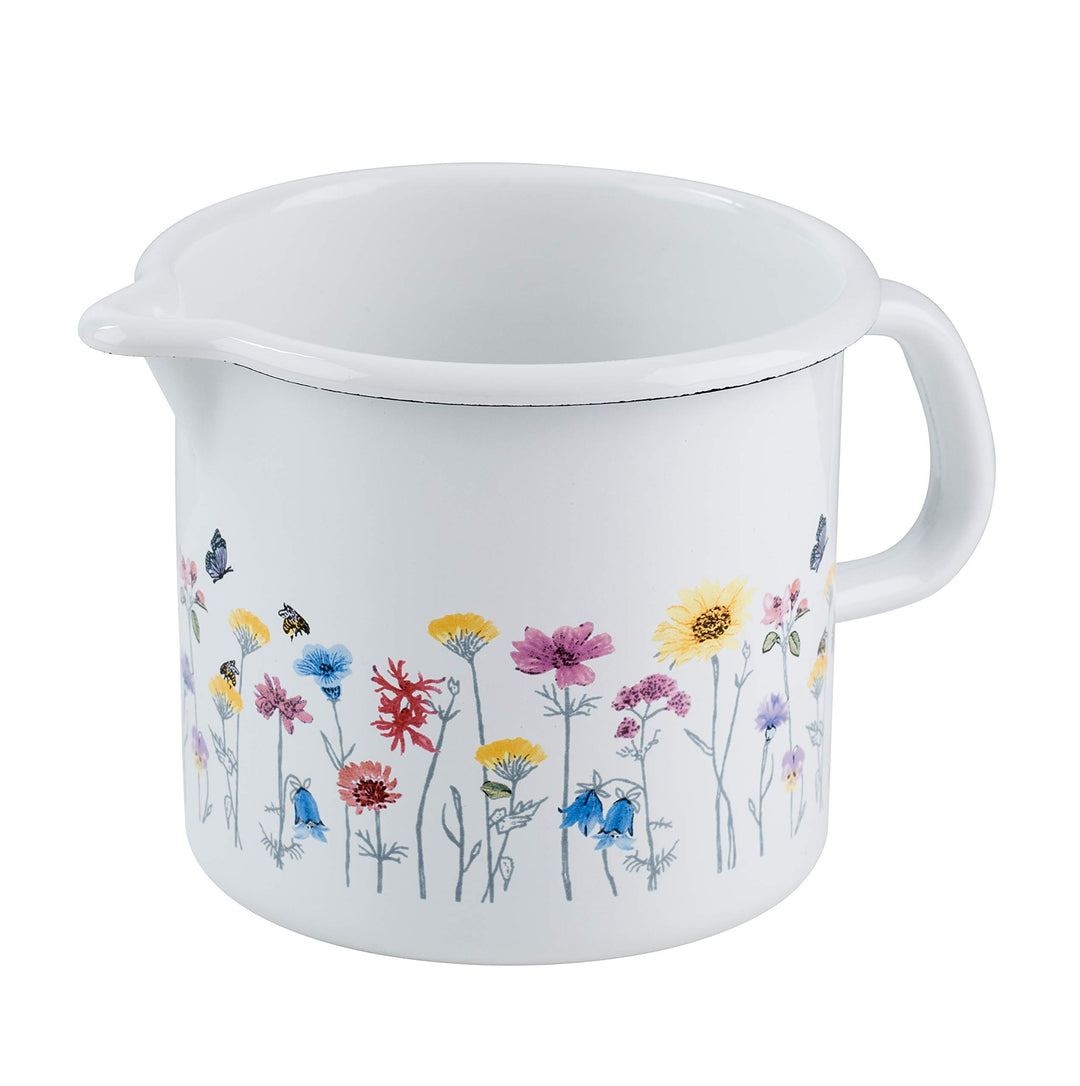 Riess, 0040-070, Schnabeltopf 12 1L, COUNTRY SONDEREDITION FLORA, Durchmesser 12 cm, Inhalt 1,0 Lite
