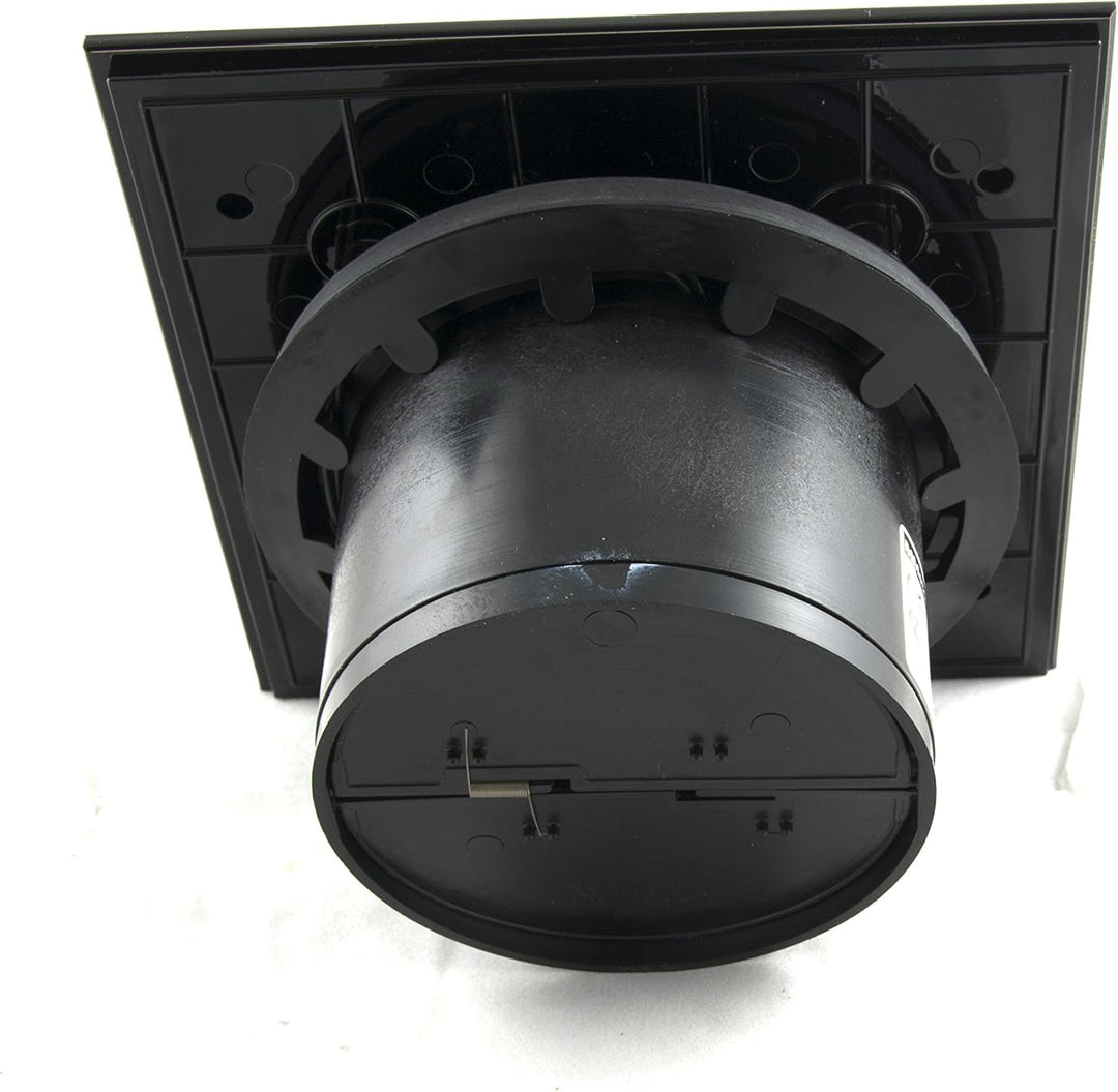 Ventilator/Lüfter Badlüfter mit integrierte Rückschlagklappe Glasfront stark 105 m³/h sehr leise 39