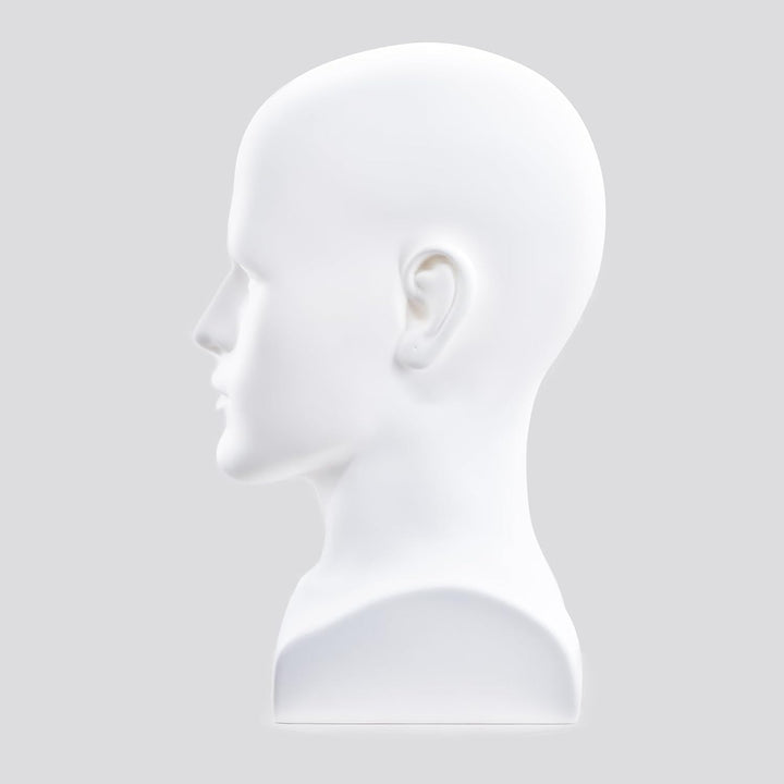 Mannequinkopf für Herren, professioneller Manikinkopf für Perücken, Hüte, Kopfhörer, Masken, Sonnenb