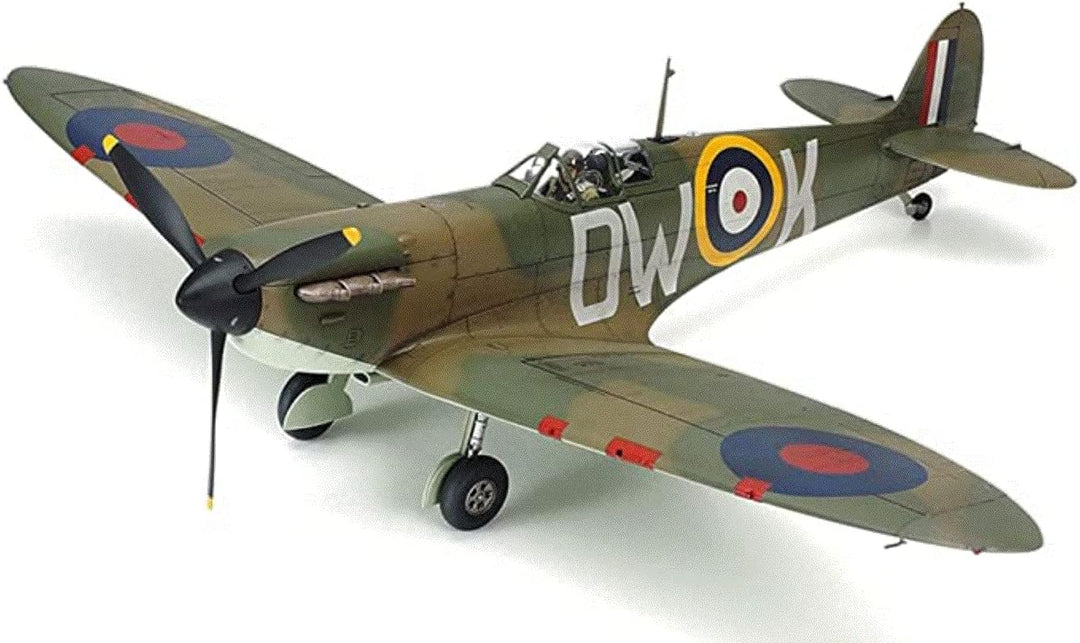TAMIYA 61119 - 1:48 Britische Supermarine Spitfire Mk.I, Modellbau, Plastik Bausatz, Hobby, Basteln,