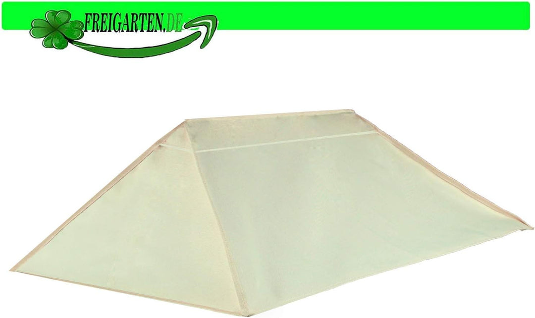 freigarten.de Ersatzdach für Pavillon 3x4m Pavillondach Gartenpavillondach Pavillonabdeckung Sand An