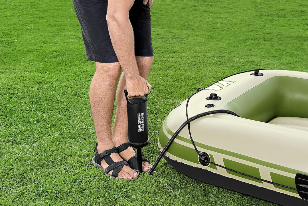 Hydro-Force 9'8" x 54 Voyager X3 aufblasbares Floss-Set | für bis zu 3 Erwachsene | inklusive Boot,