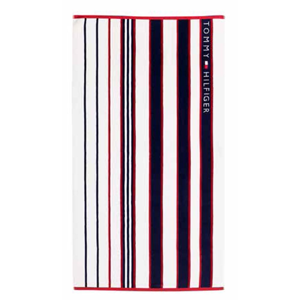 Tommy Hilfiger Strandtücher Dessie Navy 100x180 cm, Navy