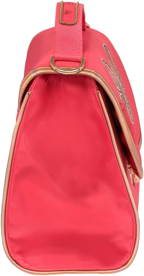 Belmil Premium Petite Kindergarten Schultertaschen Umhängetasche für Mädchen (305-51/P), Coral