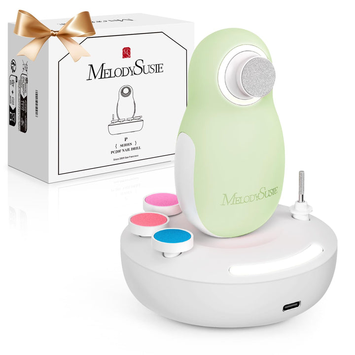 MelodySusie Elektrische Nagelfeile für Baby, Wiederaufladbare Baby Nagelfeile Elektrisch mit kabello