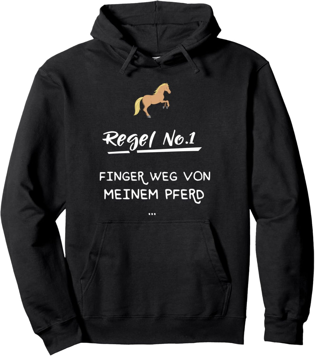 Pferd Spruch Lustig Reiten Hengst Reiter Reitsport Pony Gaul Pullover Hoodie