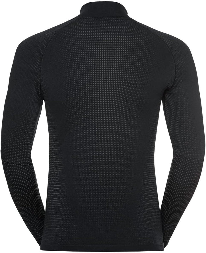 Odlo Herren Performance Warm Eco_196222 Funktionsunterwäsche Langarm Shirt mit Reissverschluss S Bla