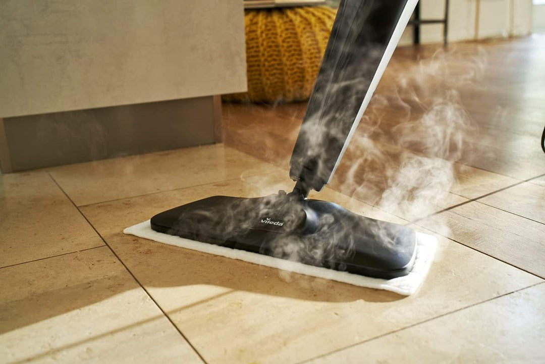 Vileda Steam XXL Ersatzpads | Mikrofaser Reinigungstücher für Dampfreiniger | Hygienisch &amp; streifenf