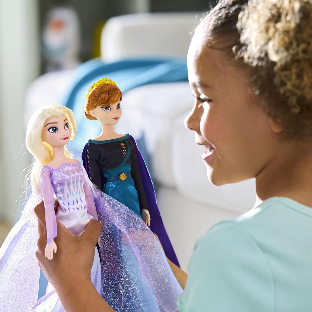 Disney Store Official - Die Eiskönigin 2 - ELSA - Klassische Puppe - 29 cm/11" - Voll bewegliche Dis