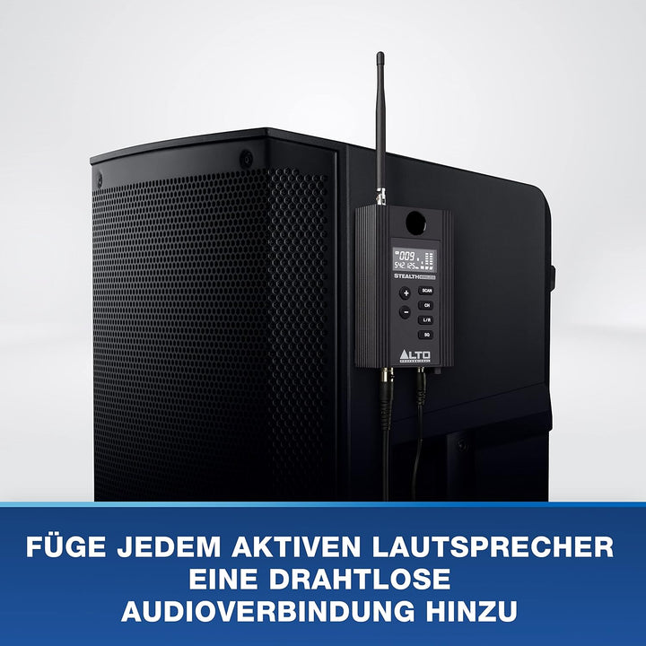 Alto Professional Expansion Pack für Stealth Wireless MKII - EIN-Kanal UHF-Funkempfänger für aktive