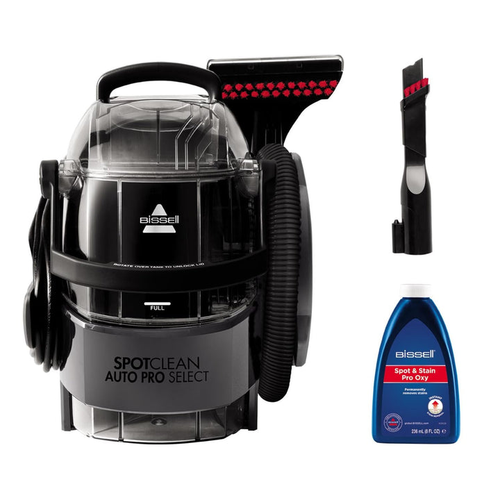 BISSELL SpotClean Auto Pro Select, Teppichreiniger, tragbarer Fleckenreiniger 750 W, Polsterreiniger