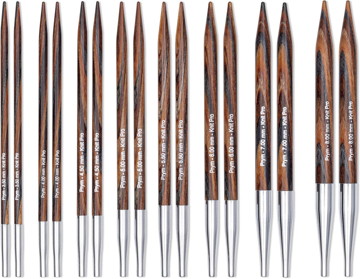 Prym 223802 Rundstricknadel Set Natural petrol 3,5-8